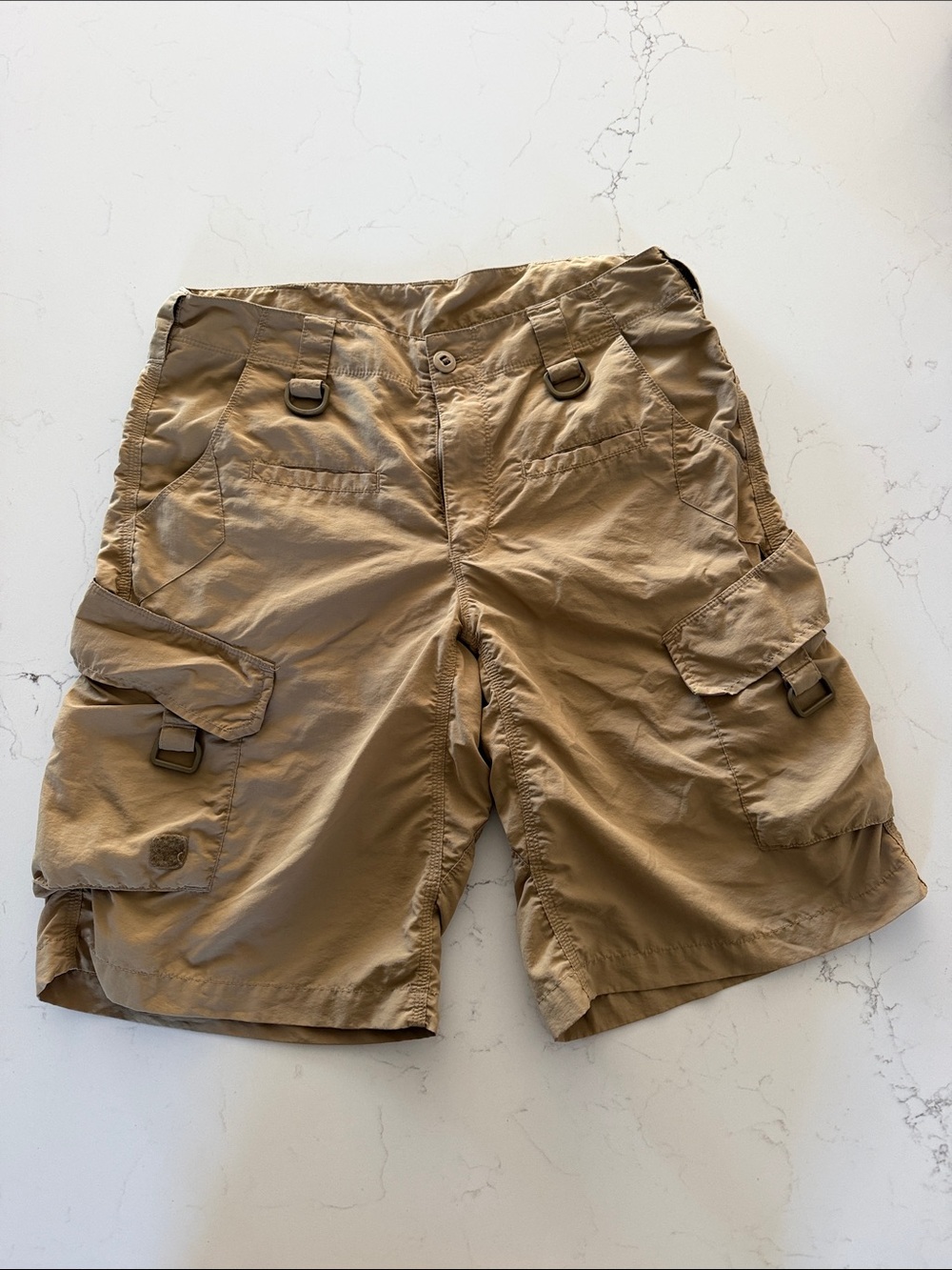 TAD gear Men's Cargo Shorts in Tan - 32